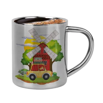 Toy car, Κουπάκι μεταλλικό διπλού τοιχώματος για espresso (220ml)