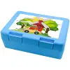 Children's cookie container LIGHT BLUE 185x128x65mm (BPA free plastic)