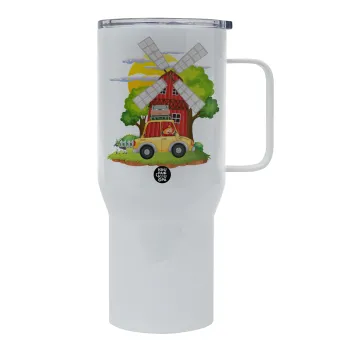 Toy car, Tumbler με καπάκι, διπλού τοιχώματος (θερμό) 750L