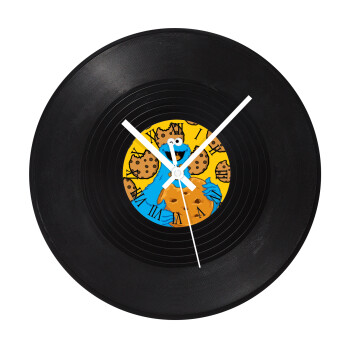 Cookie Monster, Ρολόι τοίχου Βινύλιο (30cm)