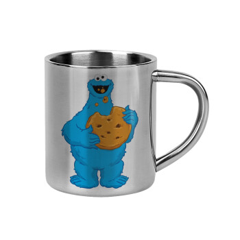 Cookie Monster, Mug Stainless steel double wall 300ml