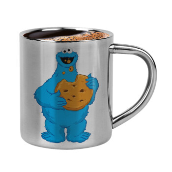 Cookie Monster, Κουπάκι μεταλλικό διπλού τοιχώματος για espresso (220ml)