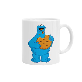 Cookie Monster, Ceramic coffee mug, 330ml (1pcs)