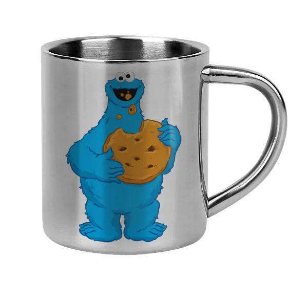 Cookie Monster — Mug Stainless steel double wall 300ml