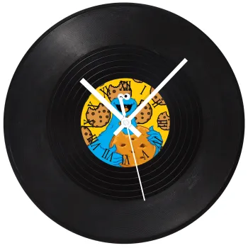 Cookie Monster, Ρολόι τοίχου Βινύλιο (30cm)