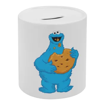 Cookie Monster, Κουμπαράς πορσελάνης με τάπα