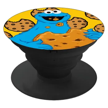 Cookie Monster, Phone Holders Stand  Μαύρο Βάση Στήριξης Κινητού στο Χέρι
