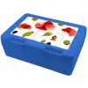 Children's cookie container BLUE 185x128x65mm (BPA free plastic)