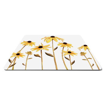Daisies flower, Mousepad rect 27x19cm