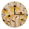 Ρολόι τοίχου ξύλινο plywood (20cm)