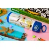 Easter candle, Childrens hot water bottle, stainless steel, with safety straw, BLUE (500ml)