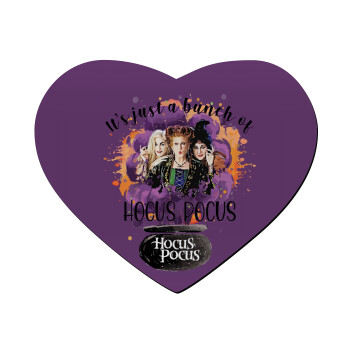 Hocus Pocus, Mousepad heart 23x20cm