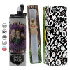 Πασχαλινή Λαμπάδα με Travel Tumbler θερμό (600ml, BPA free) & κερί αρωματικό πλακέ (30cm) (ΓΚΡΙ)