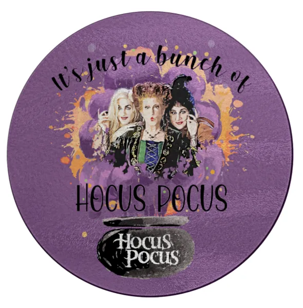 Hocus Pocus — Επιφάνεια κοπής γυάλινη στρογγυλή (30cm)
