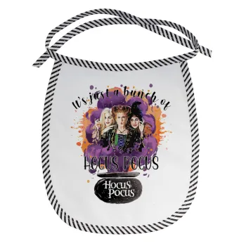 Hocus Pocus, Σαλιάρα μωρού αλέκιαστη με κορδόνι Μαύρη