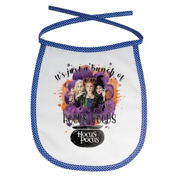 Hocus Pocus, Σαλιάρα μωρού αλέκιαστη με κορδόνι Μπλε