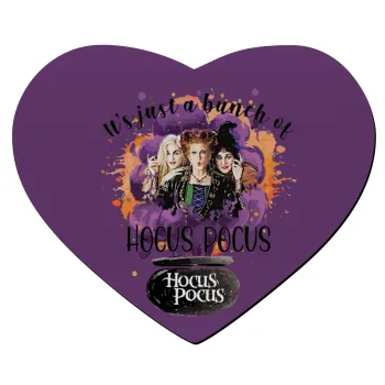 Hocus Pocus, Mousepad heart 23x20cm