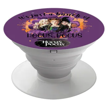 Hocus Pocus, Phone Holders Stand  White Hand-held Mobile Phone Holder