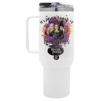 Hocus Pocus, Mega Tumbler με καπάκι, διπλού τοιχώματος (θερμό) 1,2L