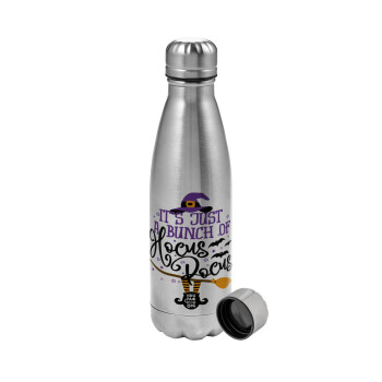 It's just a bunch of hocus pocus - halloween, Metallic water bottle, stainless steel, 750ml