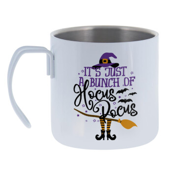 It's just a bunch of hocus pocus - halloween, Mug Stainless steel double wall 400ml