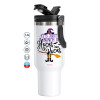 Mega Stainless steel Tumbler with lid, double wall 1,2L