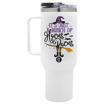 It's just a bunch of hocus pocus - halloween, Mega Stainless steel Tumbler with lid, double wall 1,2L