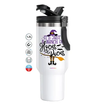 It's just a bunch of hocus pocus - halloween, Mega Stainless steel Tumbler with lid, double wall 1,2L