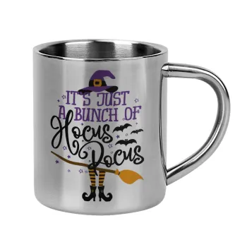 It's just a bunch of hocus pocus - halloween, Mug Stainless steel double wall 300ml