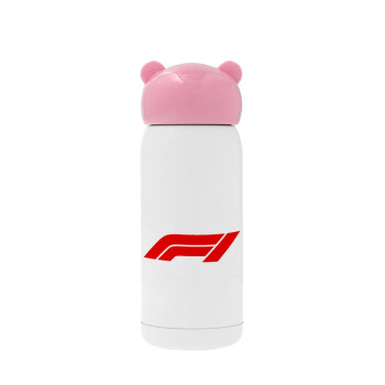 Formula 1, Ροζ ανοξείδωτο παγούρι θερμό (Stainless steel), 320ml