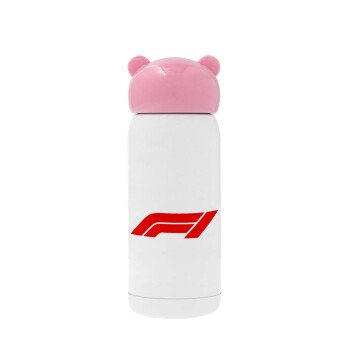 Formula 1, Pink stainless steel thermal flask, 320ml