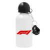 Formula 1, Μεταλλικό παγούρι νερού, Λευκό, αλουμινίου 500ml