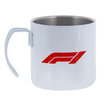 Formula 1, Mug Stainless steel double wall 400ml