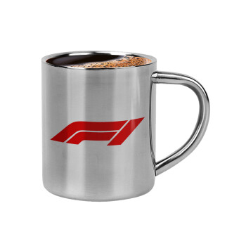 Formula 1, Κουπάκι μεταλλικό διπλού τοιχώματος για espresso (220ml)