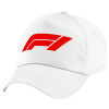 5-Panel Cap White, 100% Cotton (Twill), (UNISEX, ONE SIZE)