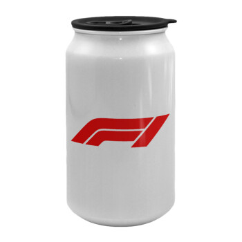 Formula 1, Κούπα ταξιδιού μεταλλική με καπάκι (tin-can) 500ml