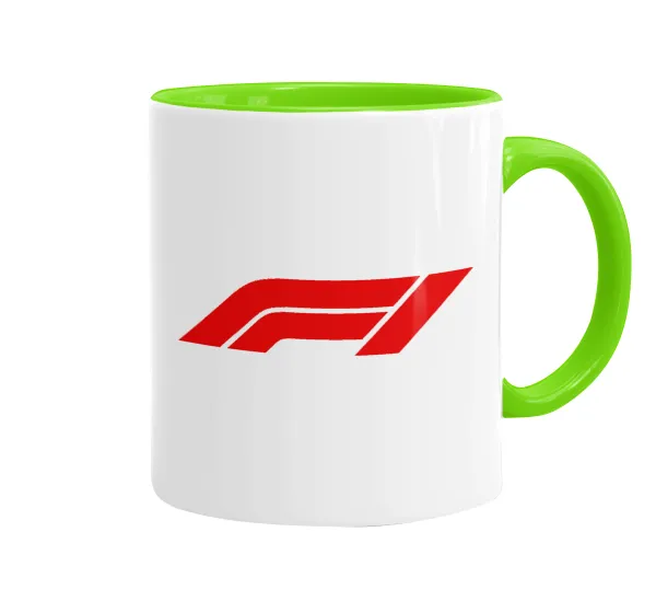 Formula 1 — Κούπα χρωματιστή βεραμάν, κεραμική, 330ml