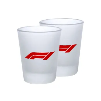 Formula 1, Σφηνοπότηρα γυάλινα 45ml του πάγου (2 τεμάχια)