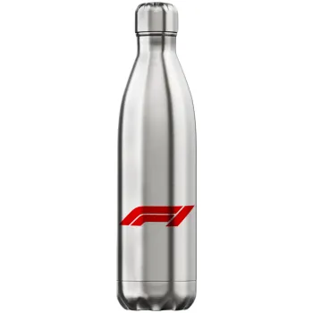 Formula 1, Inox (Stainless steel) hot metal mug, double wall, 750ml