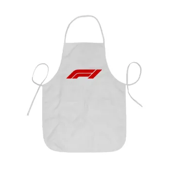 Formula 1, Ποδιά Σεφ ολόσωμη κοντή  Παιδική (44x62cm)