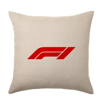 Formula 1, Μαξιλάρι καναπέ ΛΙΝΟ 40x40cm περιέχεται το  γέμισμα