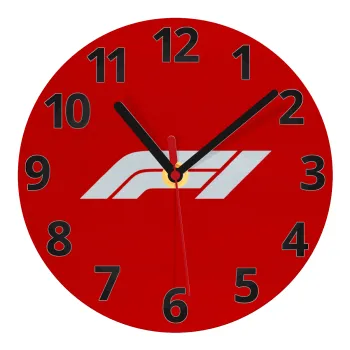 Formula 1, Ρολόι τοίχου γυάλινο (20cm)