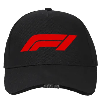 Formula 1, Work & Activity LED Light Cap – Perfect for Night & Low Light Conditions (100% COTTON, ADULT, UNISEX)