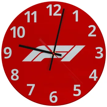 Formula 1, Ρολόι τοίχου γυάλινο (30cm)