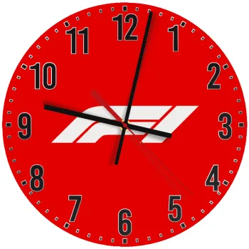 Formula 1, Ρολόι τοίχου ξύλινο (30cm)