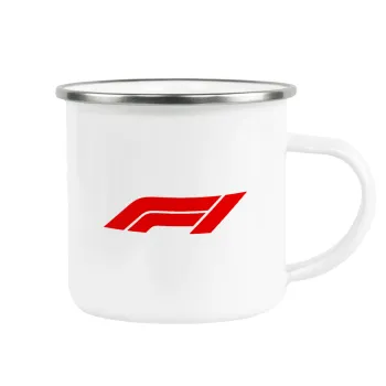 Formula 1, Κούπα Μεταλλική εμαγιέ λευκη 360ml