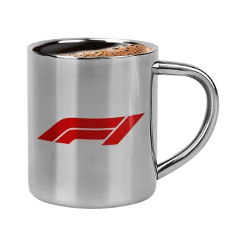 Formula 1, Κουπάκι μεταλλικό διπλού τοιχώματος για espresso (220ml)