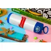 Easter candle, Childrens hot water bottle, stainless steel, with safety straw, BLUE (500ml)