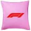 Sofa cushion Pink 50x50cm includes filling