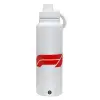 1L Stainless Steel Thermal Bottle with Phone Holder & Double Wall Insulation